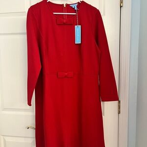 Draper James Vibrant Red Dress